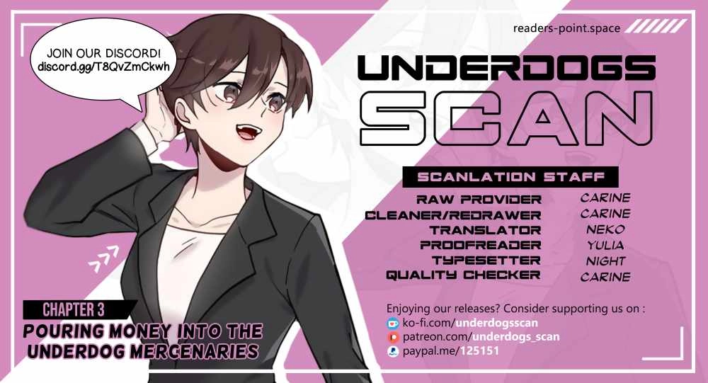 Pouring Money Into the Underdog Mercenaries Chapter 3 25